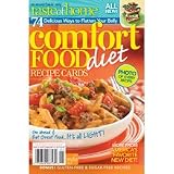 Comfort Food Diet Recipe Cards magazine by Taste of Home: 74 Delicious Ways to Flatten Your Belly