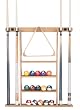 Minnesota Fats Cue and Ball Wall Rack (Oak Finish) Minnesota Fats Cue and Ball Wall Rack (Oak Finish)