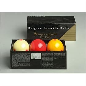 Aramith AR1049 Super Aramith Pro-Cup Carom Pool Ball Set