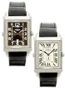 Rotary Gents Revelation Reversible Quartz Watch with Black Leather Strap