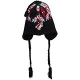 NHL Old Time Hockey Phoenix Coyotes Black Alpine String Knit Beanie