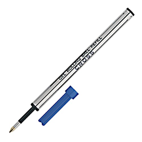 Cross Blue Gel Ink Refills, Designed For Use with All Cross Selectip Pens (Pack of 6)