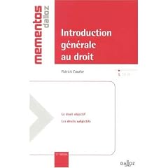 Introduction g�n�rale au droit