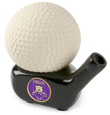 Weber State Wildcats Ncaa Golf Ball Driver Stress Ball