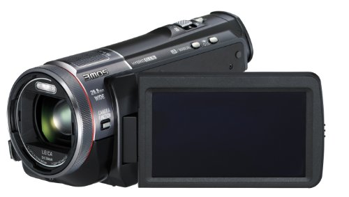 Panasonic HC-X900MEG-K Full-HD Camcorder 32GB (8,8 cm (3,4 Zoll) Display, 12-fach opt. Zoom, 3MOS System Pro, Leica Objektiv, 29,8mm Weitwinkel, 3D-Option) schwarz