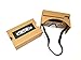 Google Cardboard kit V2 by kingwon 3D 2.0 VR Virtual Reality Glasses W Nose Padding Headset Adjustable Strap for 3.5 to 6 inches Smartphones - 2016 Rewarding Innovative black 3D video glasses-Yellow