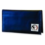 Florida State University Leather Checkbook Cover Wallet