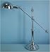 Grandrich G-2205 CH Adjustable Table Lamp in Brushed Nickel