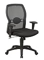 Office Star WORKSMART 599302 Screen Back Chair with Mesh Seat