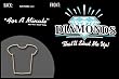 Ron White Ladies White Diamond Baby Doll Tee