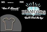 Ron White Ladies White Diamond Baby Doll Tee