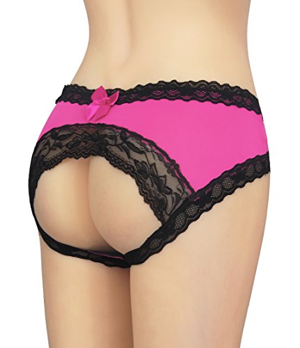 Sofishie sexy midnight bow-tie panty - rose - medium