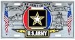 Army Black Knights License Plate - NCAA College Athletics Fan Shop Sports Team Merchandise
