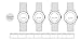 WRISTOLOGY Olivia - 6 Options - Womens Watch Crystal Gold Boyfriend LadiesMetal Link Strap Band