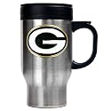 Green Bay Packers 16-Ounce Stainless Steel Travel Mug