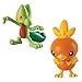 Pokémon 2 Pack Small Figures, Treecko And Torchic