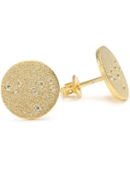 Ella Poe "Constellations" 14k Gold Vermeil Leo Stud Earrings