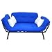 Mali Flex Futon (Blue/White)