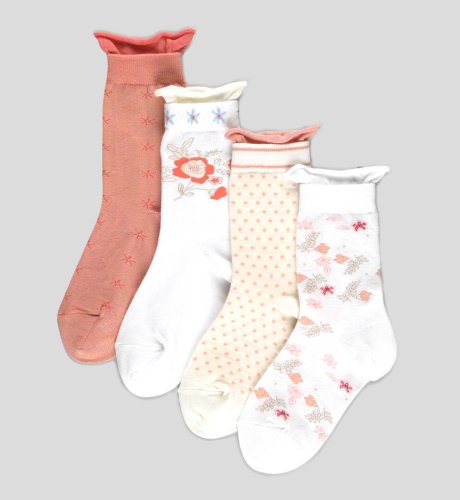 4 Pairs of Design Socks