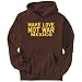 Hoodie Mens Brown 
