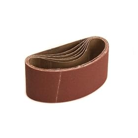 Mirka 57-3-21-100 3-Inch by 21-Inch Portable Abrasive Belt by weight Cloth 10 pieces by Mirka