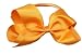 Large GrosGrain Tied Bow Headband ~ Orange (1030)