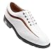Footjoy Leather
Fj Footjoy Icon 52347 Men's Golf Shoes 8 M ~ White/bronze Patent Wave~closeout