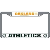 Oakland Athletics MLB Chrome License Plate Frame