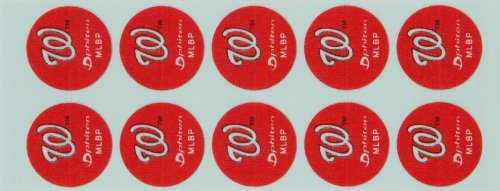 Phiten MLB Authentic Titanium Discs, Washington Nationals, 30 Discs