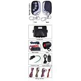 1 Way 2 Remotes Sensor Security System Car Alarm by MEGA BRAND