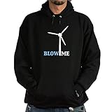 CafePress Blow Me Wind Turbine Hoodie dark - L Black