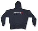 I Dyslexia Heart (Love) In Wrong Order Funny Men's Hoodie Sweat Shirt Small thru 4XL