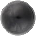 DimcoGray Black Phenolic Ball Knob Female, Brass Insert: 8-32" Thread x 5/16" Depth, 3/4" Diameter x 45/64" Height x 3/8 Hub Dia (Pack of 10)