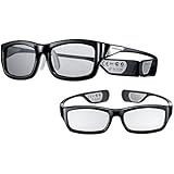 (2x Pair) Samsung Rechargeable 3D Active Glasses, Black