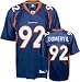 Elvis Dumervil Jersey: Reebok Navy Replica #92 Denver Broncos Jersey