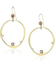 Vicente Agor "Volcanico" Multi-Sapphire and Diamond Luminous Drop Earrings