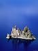 Phantom Ship Island, Crater Lake National Park, Oregon Photographic Poster Print by John Elk III, 12x16