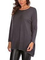 Bleu Marine Camiseta Manga Larga Bali (Antracita)