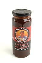Steven Raichlen Best of Barbecue Chipotle Molasses Barbecue Sauce, 16-Ounce