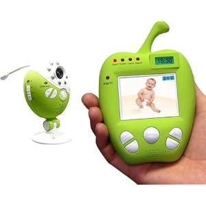 Digital Wireless Video Audio Baby Monitor with Night Vision, Lullabies, Temperature and Motion Alarm and One Camera Set