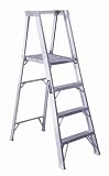 Louisville AM1104HD Aluminum Platform Ladder 4-Foot, Duty Rating 375-Pounds