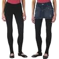 Juniors' Xhilaration® Stirrup Leggings - Ebony