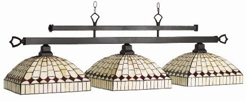  Yorkville 3 Shade Pool Table Light 