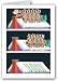Sliding Off Roof Christmas Card - Funny 12 cards/ 13 envelopes