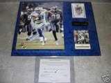 Julius Jones Autographed Dallas Cowboys Wall Plaque w/ COA