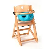 Keekaroo High Chair and Rail Aqua