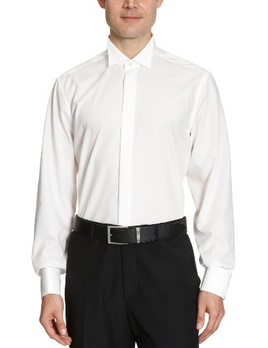 Seidensticker Herren Hemd/ Smoking & Frack 1035, Gr. 46 CM (XXL), Beige (21 ecru) Preisvergleich