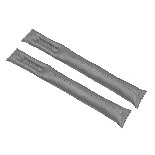 FH GROUP FH-1151 FH GROUP FH Group PU Leather Car Seat Gap Fillers Pack of 2 Gray