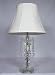 Vintage Crystal Banquet Lamp, c.1940