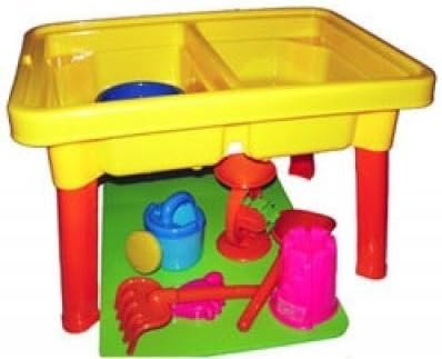 Sandbox Castle 2-in-1 Sand and Water Table with Beach Play Set for Kid BT25C